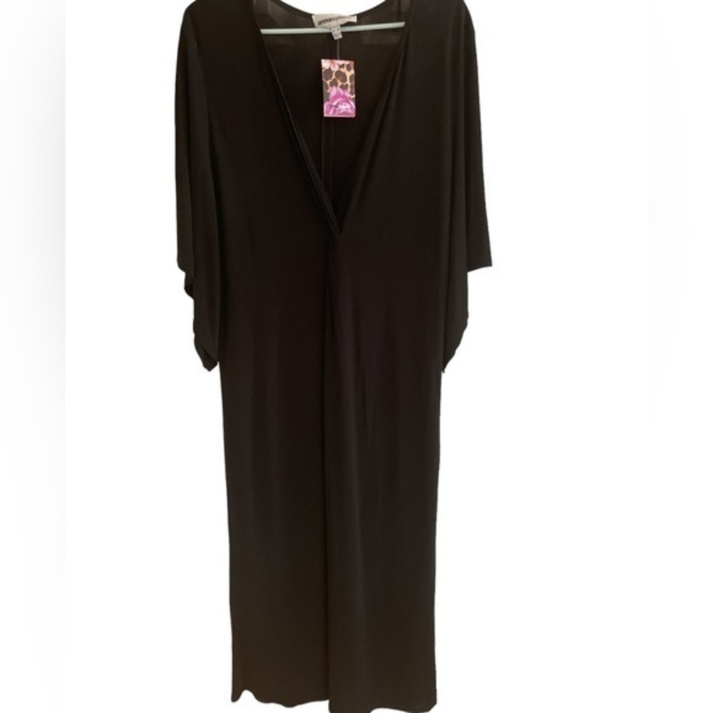 New with tag Anna Scholz plus size Maxi black dress in size 18